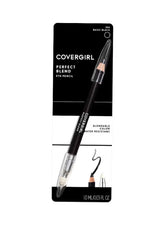 CoverGirl Perfect Blend Eye Pencil in Black for a smooth, blendable, and water-resistant eye makeup look